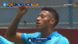 Sporting Cristal: Ray Sandoval anotó y sentenció la victoria sobre Cantolao [VIDEO]