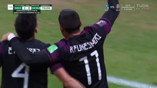 Solo necesitó 10 minutos: gol de Rogelio Funes Mori para el 2-0 del México vs. Honduras [VIDEO]