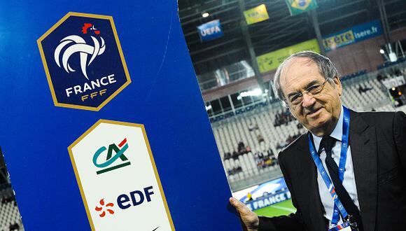 El presidente de la Federación Francesa de Fútbol (FFF), Noël Le Graët, ha quedado apartado del cargo, en medio de fuertes presiones en su contra. (Getty Images)