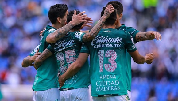 Puebla vs. León se vieron las caras este sábado por la jornada 15 de la Liga MX 2021 (Foto: Getty Images).