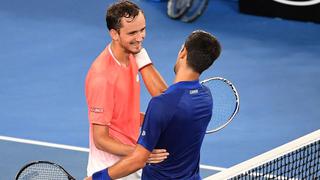 Djokovic vs. Medvédev: fecha, horarios y canales de final del Australian Open