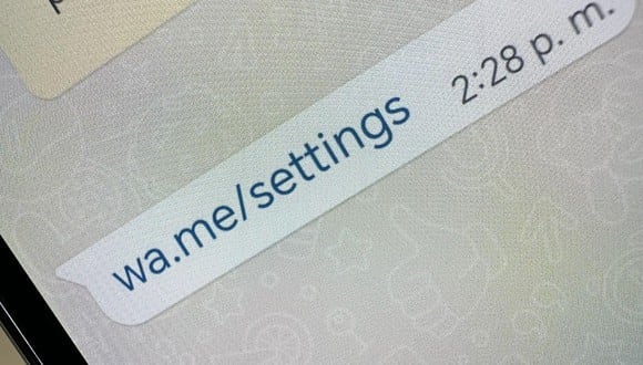 No lo abras. Ten cuidado si te mandaron el enlace "wa.me/settings" en WhatsApp. (Foto: Depor - Rommel Yupanqui)