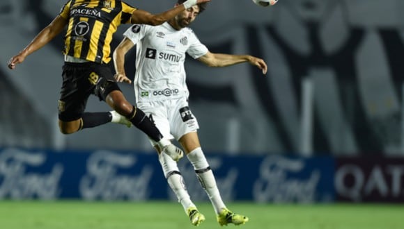Santos goleó 5-0 a The Strongest por la Copa Libertadores 2021. (Conmebol)