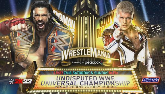 WrestleMania 39: revisa la fecha, horarios y canales de transmisión del evento. (Foto: WWE)