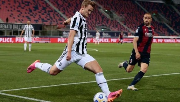 Matthijs de Ligt no se siente cómodo en la Juventus de la Serie A. (Foto: Getty)