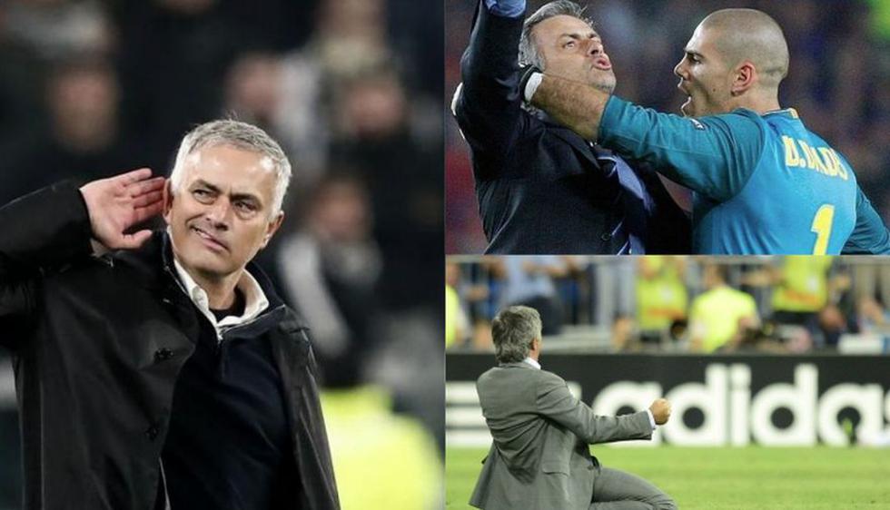 Mourinho y sus más polémicos y descontrolados festejos de gol en su carrera. (Getty)