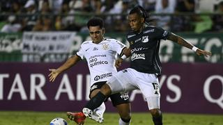 Un penal errado por lado: Deportivo Cali y Corinthians igualaron por Copa Libertadores