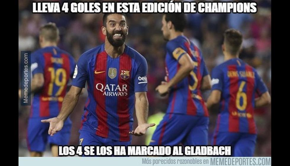 Los mejores memes de la jornada de Champions League con la goleada de Barcelona. (Meme Deportes)
