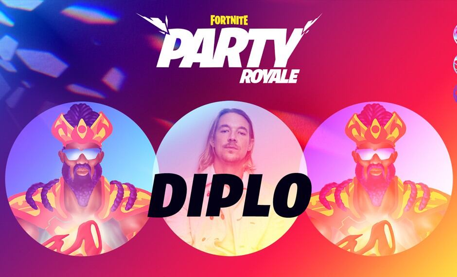 Fortnite: concierto completo de Diplo en el Battle Royale. (Foto: Epic Games)