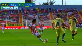 El 'Rayo' golpea primero: Dávila puso el 1-0 ante el América por el Apertura 2018 Liga MX