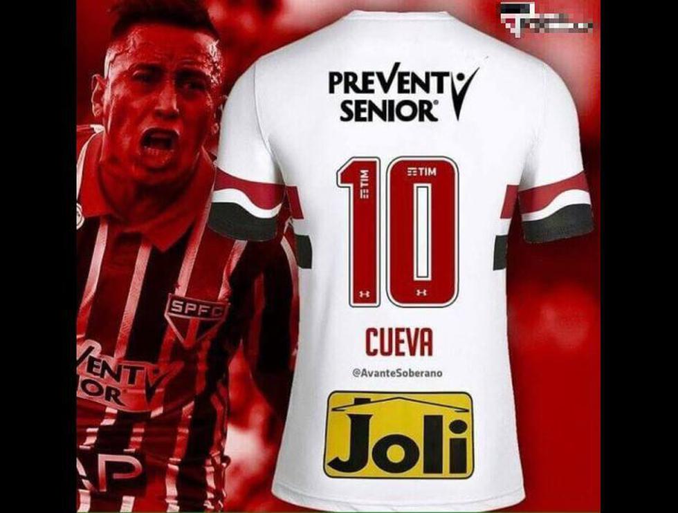Christian Cueva llevará la 10 en la nueva temporada de Sao Paulo. (Difusión)