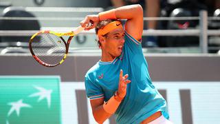 Sigue adelante: Rafael Nadal derrotó a Jeremy Chardy en la segunda ronda del Masters 1000 de Roma