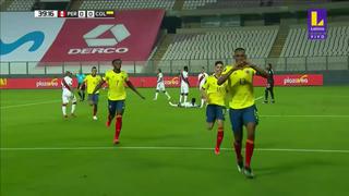 La duda mató a Gallese: el gol de Yerry Mina para el 1-0 en el Perú vs. Colombia [VIDEO]