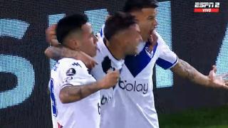 Cabezazo madrugador: gol de Janson para el 1-0 de Vélez sobre Talleres por la Copa Libertadores