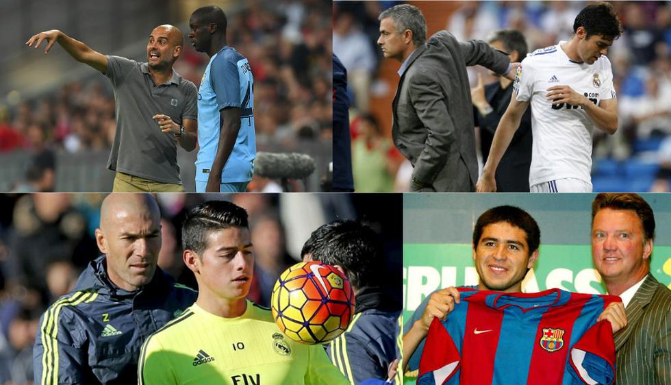 Técnicos que prefirieron dejar a un lado a grandes figuras del fútbol mundial. (Getty Images)