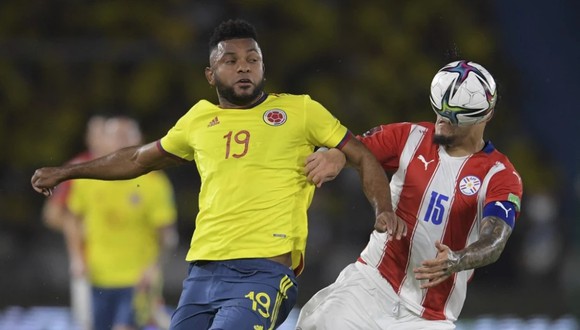 La Selección Colombia sumó su quinto partido sin conocer la victoria en las Eliminatorias Qatar 2022. (Foto: FCF)