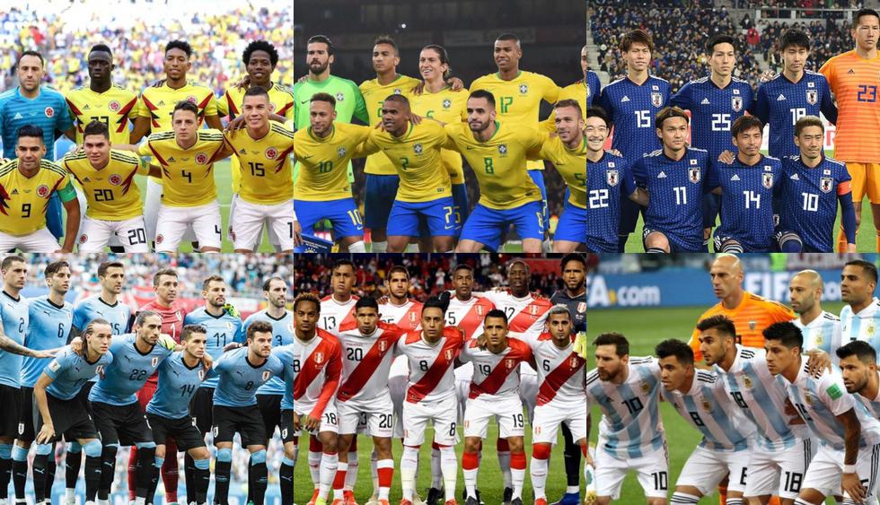 ¿En cuánto están cotizados los equipos de la Copa América? (Fotos: GEC / Agencias)