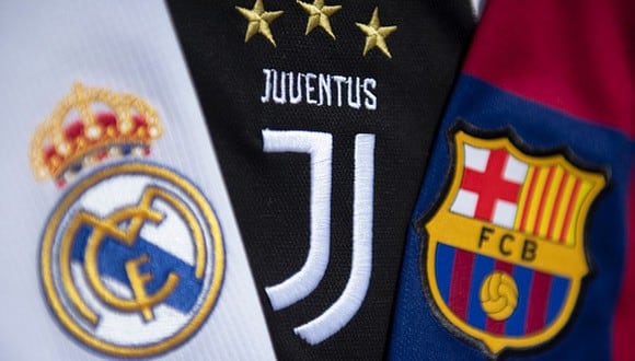 Real Madrid, Barcelona y Juventus son los clubes fundadores de la Superliga de Europa. (Getty)