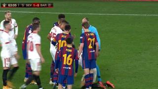 Reapareció ‘Leo Tyson’: ve luz el manotazo de Messi a Jordán del Sevilla que pudo ser roja [VIDEO]