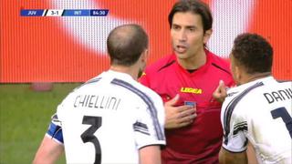 Suspenso en el partido: autogol de Giorgio Chiellini para el 2-2 en el Juventus vs. Inter [VIDEO]