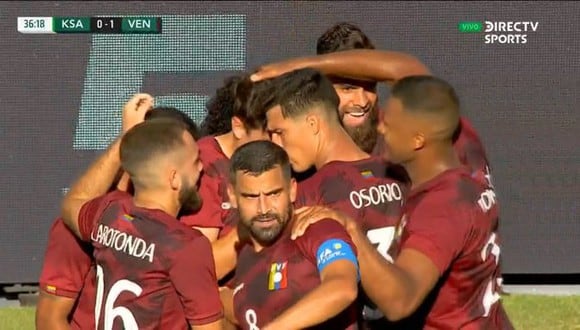 Jugada de ensueño de Soteldo: gol de Nahuel Ferraresi para el 1-0 de Venezuela vs. Arabia Saudita. (Directv Sports)
