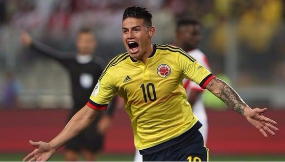 James Rodríguez jugó dos mundiales con Colombia. (AFP)