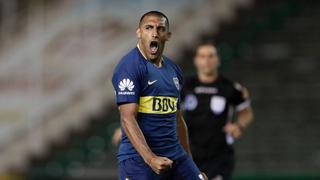 Empezó el romance: 'Wanchope' Ábila marcó su primer gol con Boca Juniors ante Aldosivi