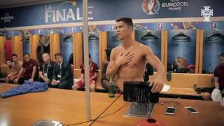 Cristiano Ronaldo en modo líder: la emotiva arenga del portugués tras ganar la Eurocopa [VIDEO]