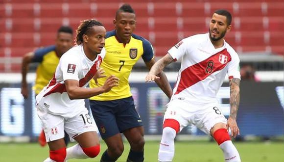 Perú vs. Ecuador: fecha, hora y canales de TV del partido en Lima por Eliminatorias Qatar 2022. (Foto: AFP)
