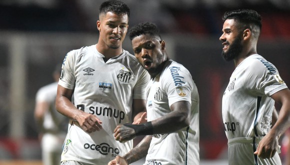 San Lorenzo vs. Santos se vieron las caras este martes por la Fase 3 de la Copa Libertadores 2021 (Foto: @SantosFC)