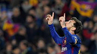 Imparable dentro del área: Messi sacó a pasear a dos defensores y gritó el segundo para Barcelona