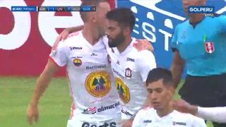 Golazo de Leandro Sosa para el 2-1 a favor de Ayacucho FC ante Universitario [VIDEO]