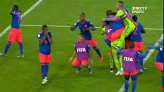 ¡A cuartos de final! La eufórica celebración de Colombia al vencer en penales a Nueva Zelanda [VIDEO]