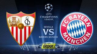 Bayern Munich vs. Sevilla: canales, fecha y horarios del partido desde Sánchez Pizjuán por Champions
