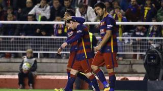 Barcelona goleó 5-1 al Rayo y acaricia el título de la Liga BBVA