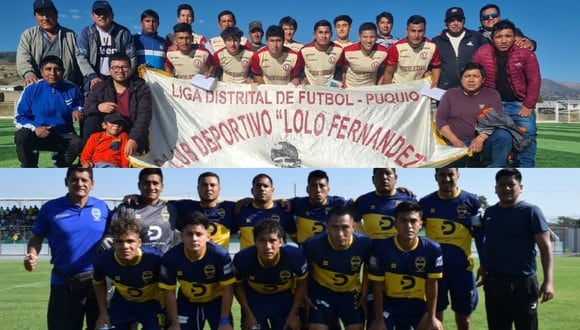 Lolo Fernández de Puquio y Boca Juniors de Chiclayo.