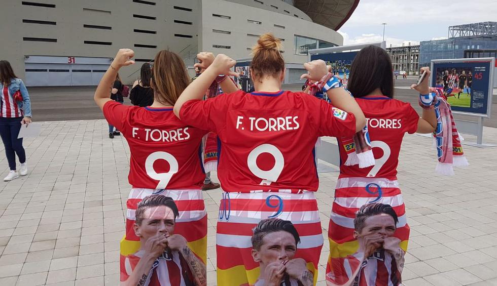 Fernando 'Niño' Torres en Atlético de Madrid: mosaico, camiseta y hasta canilleras en despedida [FOTOS] | FUTBOL-INTERNACIONAL | DEPOR