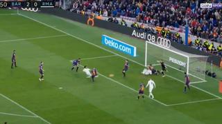 ¡Llegó el descuento! Marcelo anotó para el Real Madrid contra Barcelona por LaLiga Santander [VIDEO]