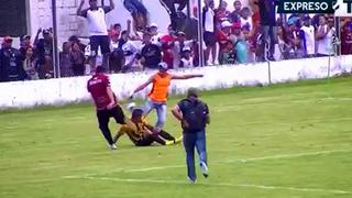 Terrible pelea entre jugadores del Talleres de Perico e hinchada rival por Copa Argentina [VIDEO]