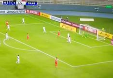 Un centro con destino de red: golazo de Ángeles para el 1-1 de Sport Huancayo vs. Liverpool [VIDEO]