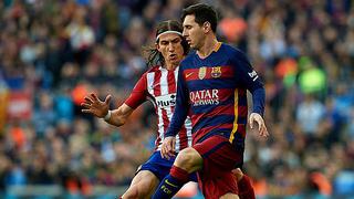 Filipe Luis: "Aquí Lionel Messi es el protegido de la Liga BBVA"