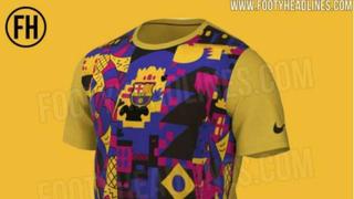 Con muchos comentarios en contra: revelan una nueva camiseta del Barcelona para el 2021-2022 [FOTO]