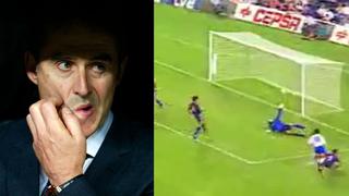 El Camp Nou ya lo 'sufrió': el día que Lopetegui fue arquero del Barcelona y se 'comió' 5 goles [VIDEO]