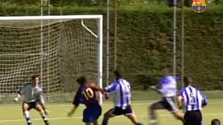 El mejor regalo de Navidad: el video inédito de las jugadas de Messi de juvenil