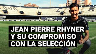 Selección peruana: el compromiso de Jean Pierre Rhyner tras su convocatoria 