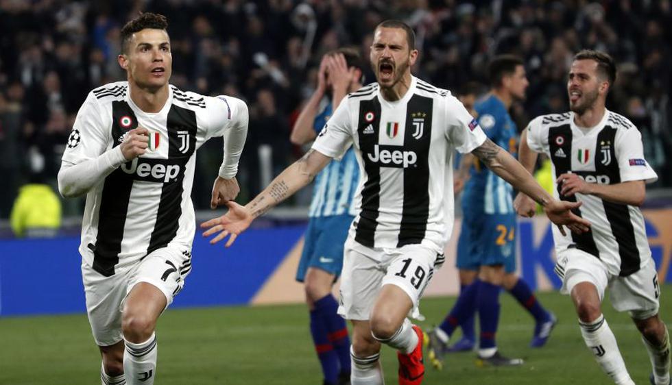 Juventus se metió a los cuartos de la Champions gracias a Cristiano Ronaldo. (Foto: Agencias)