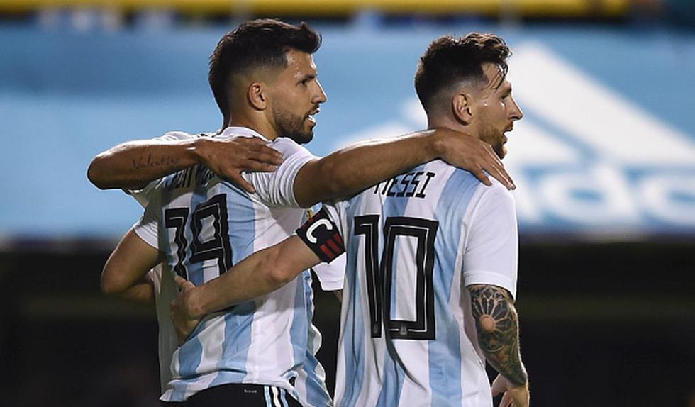 Sergio Agüero deja la ‘10’ a Messi para portar la ‘19’ en Argentina. (Foto. Getty Images)