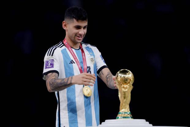 Cristian 'Cuti' Romero fue titular en la final del Mundial Qatar 2022. (Foto: Getty Images)