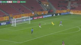¡Contraataque letal! Brian Rodríguez anotó el 3-1 de Uruguay contra Noruega por Mundial Sub 20 [VIDEO]