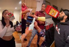El video viral de la fiesta en la que los invitados beben “en lo que sea menos un vaso”